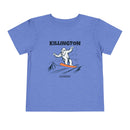 Killington, Vermont Yeti Snowboard Toddler Tee-5