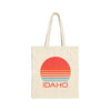 Idaho Cotton Canvas Idaho Tote Bag - Retro 80s