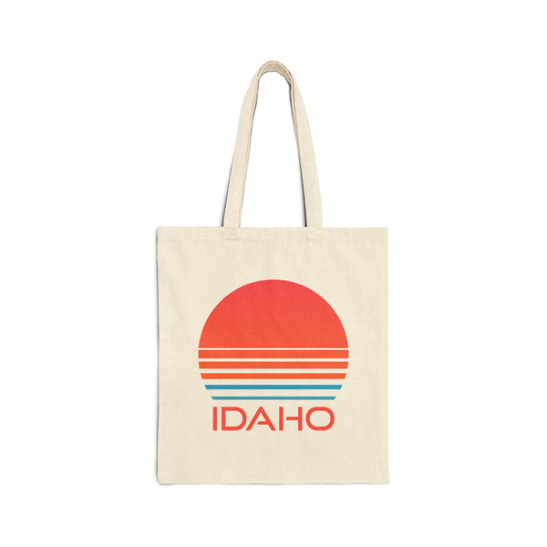 Idaho Cotton Canvas Idaho Tote Bag - Retro 80s