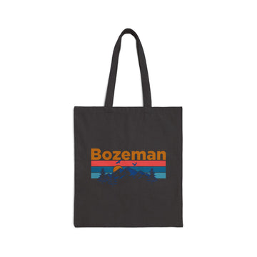 Bozeman, Montana Tote Bag - Cotton Canvas Bozeman Bag - 0