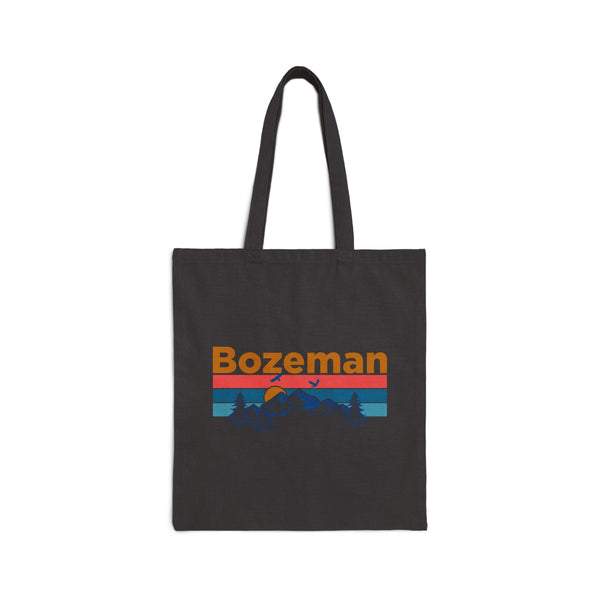 Bozeman, Montana Tote Bag - Cotton Canvas Bozeman Bag
