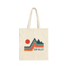 Sun Valley, Idaho Cotton Canvas Sun Valley Tote Bag