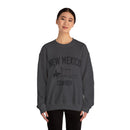 New Mexico Sweatshirt - New Mexico Cowboy Graphic Crewneck-16
