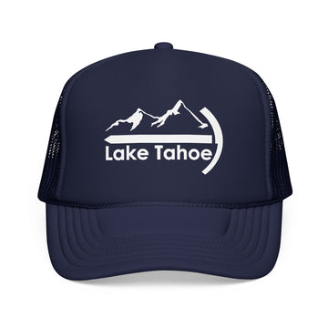 Lake Tahoe, California Trucker Hat - Foam Boulder Cap