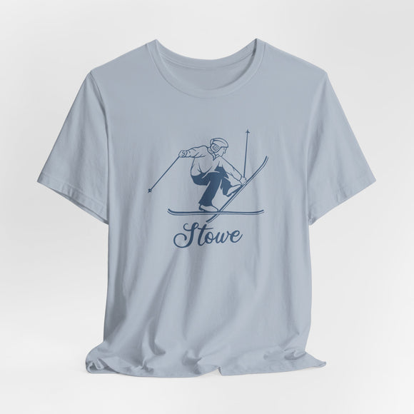 Stowe, Vermont T Shirt - Vintage Ski Graphic Tee