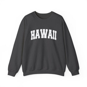 Buy dark-heather Hawaii Sweatshirt - Unisex Graphic Crewneck