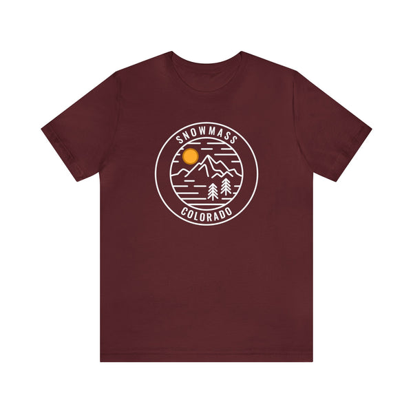 Snowmass, Colorado T-Shirt - Unisex Snowmass Shirt