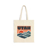 Utah Cotton Canvas Tote Bag - 15