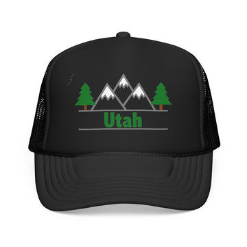 Utah Trucker Hat - Utah Mountain Cap - 0