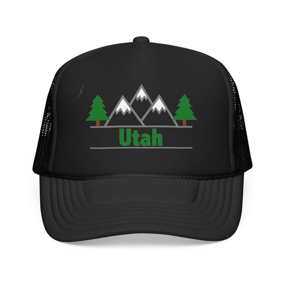 Utah Trucker Hat - Utah Mountain Cap