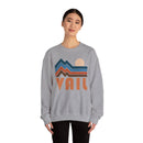 Vail, Colorado Sweatshirt Retro Mountains, Vail Unisex Graphic Crewneck-12