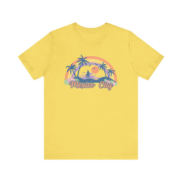 Mexico City, Mexico T-Shirt - Retro Beach Unisex Mexico City Shirt - 0