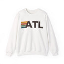 Atlanta, Georgia ATL Retro Stripe Sweatshirt-1