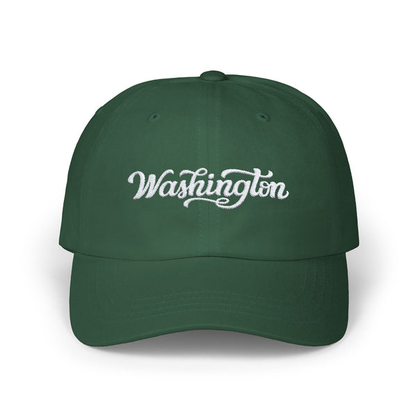 Washington Dad Hat - Embroidered Washington Classic Dad Cap