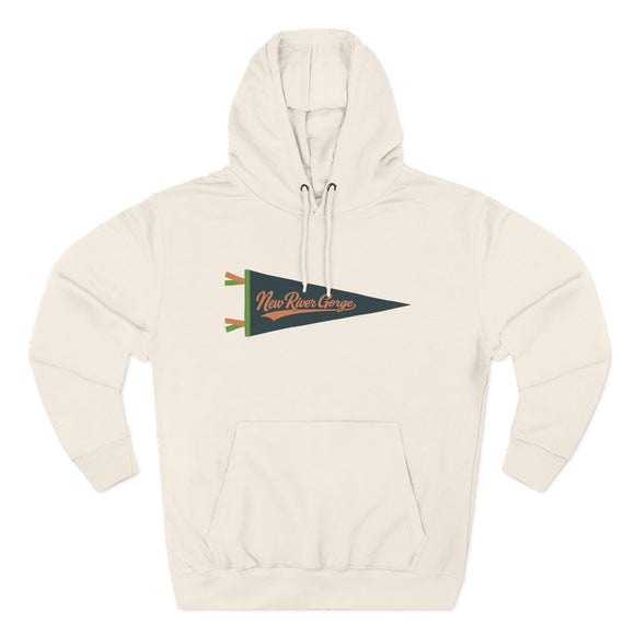 Premium New River Gorge National Park Fleece Hoodie