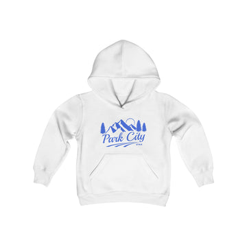 Buy white Retro Park City, Utah Youth Hoodie - Mountain Park City, Utah Kids Sweatshirt, Cute Park City, Utah Children's Pullover