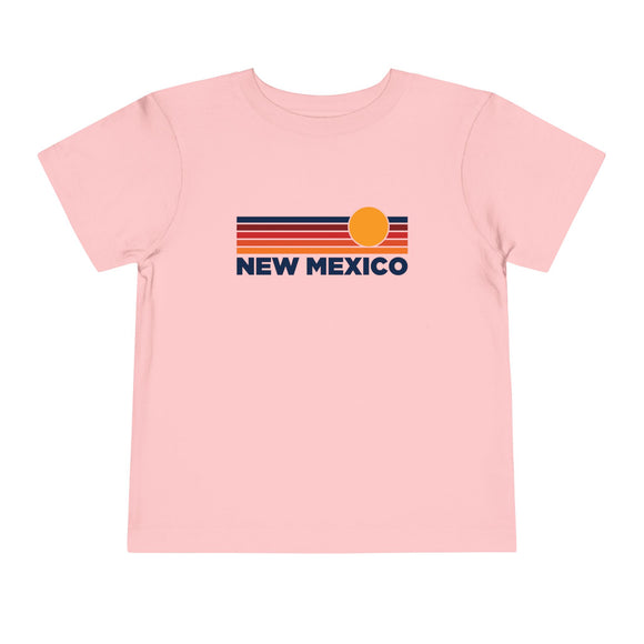 New Mexico Toddler T-Shirt - Retro Sun Tee