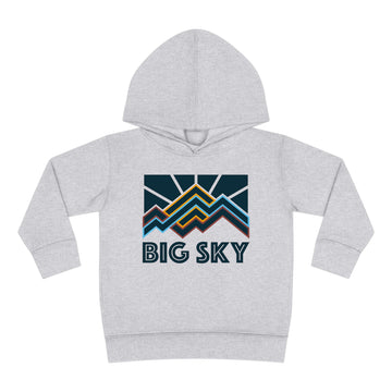 Big Sky, Montana Toddler Hoodie - Unisex Big Sky, Montana Toddler Sweatshirt - 0