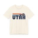 Utah T Shirt - Retro Jetski PWC Graphic Utah Tee-10