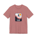 Stowe, Vermont T-Shirt - Snow Ski Jump Unisex Stowe Shirt-24