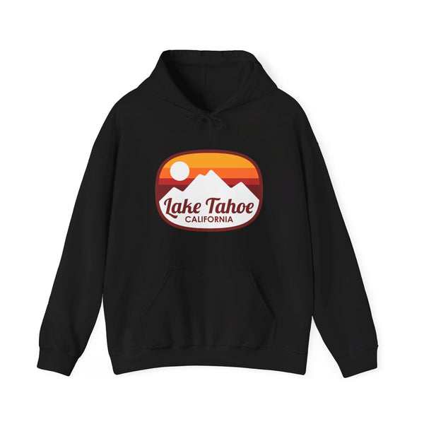 Lake Tahoe, California Hoodie - Retro Ombre Unisex Lake Tahoe Hoodie Sweatshirt