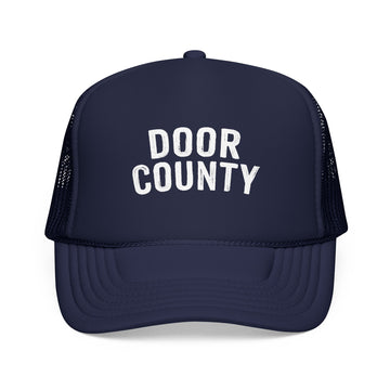 Door County, Wisconsin Trucker Hat - Foam Door County Cap