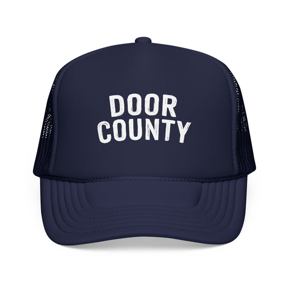 Door County, Wisconsin Trucker Hat - Foam Door County Cap