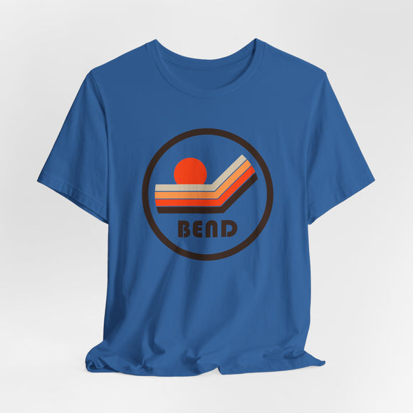 Bend, Oregon T-Shirt - Sunset Mountain Graphic Tee