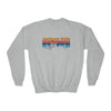 Jackson Hole, Wyoming Youth Sweatshirt - Unisex Kid's Jackson Hole Crewneck Sweatshirt