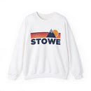 Stowe, Vermont Sweatshirt Retro Mountains, Stowe Unisex Crewneck, Vintage Cozy Jumper, Gift for Outdoor Lovers-1