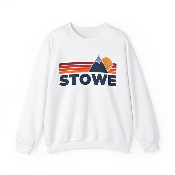 Stowe, Vermont Sweatshirt Retro Mountains, Stowe Unisex Crewneck, Vintage Cozy Jumper, Gift for Outdoor Lovers