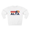 Premium Alta, Utah Mountain Lines Graphic Sweatshirt-2