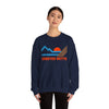 Crested Butte, Colorado Sweatshirt - Mountain Crested Butte Crewneck Sweatshirt