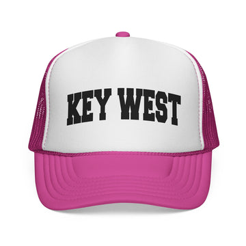 Buy pink Key West, Florida Collegiate Style Trucker Hat