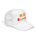 Hello Summer Trucker Hat Boho-5