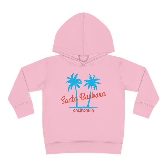Santa Barbara, California Toddler Hoodie - Unisex Santa Barbara Toddler Sweatshirt