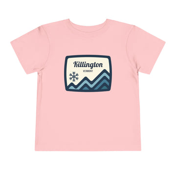 Buy pink Killington, Vermont Toddler T-Shirt — Mountain Tee