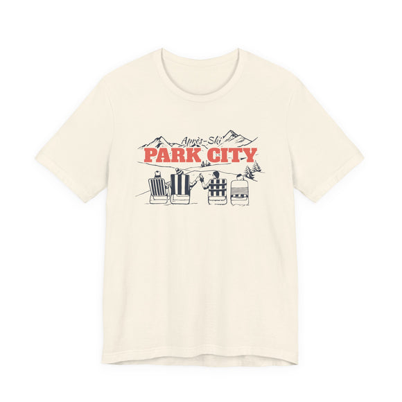 Park City, Utah Après-ski T-Shirt - Vintage Mountain Graphic Tee