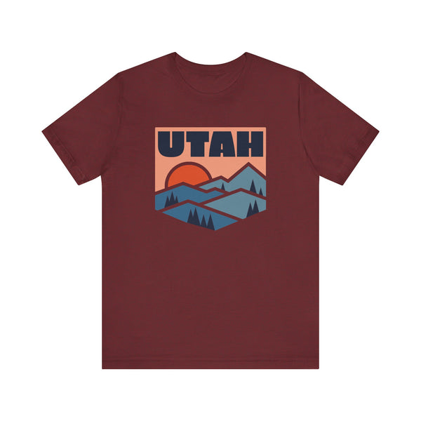 Utah T Shirt - Retro Graphic Utah Tee