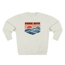 Premium Park City, Utah Mountain Graphic Sweatshirt-5