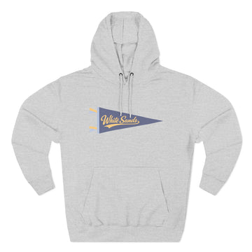 Buy heather-grey Premium White Sands National Park Fleece Hoodie