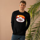 Alta, Utah Mens Base Long-sleeve Tee - Retro Ombre Heavy Weight Long Sleeve T-shirt-9