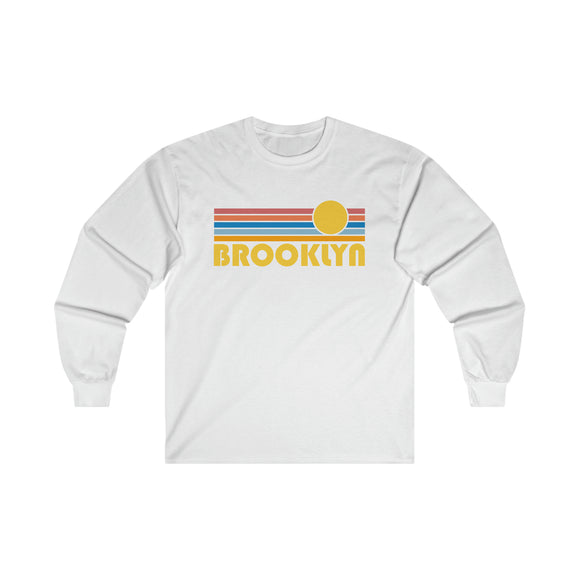 Brooklyn, New York Long Sleeve Shirt - Retro Unisex Shirt
