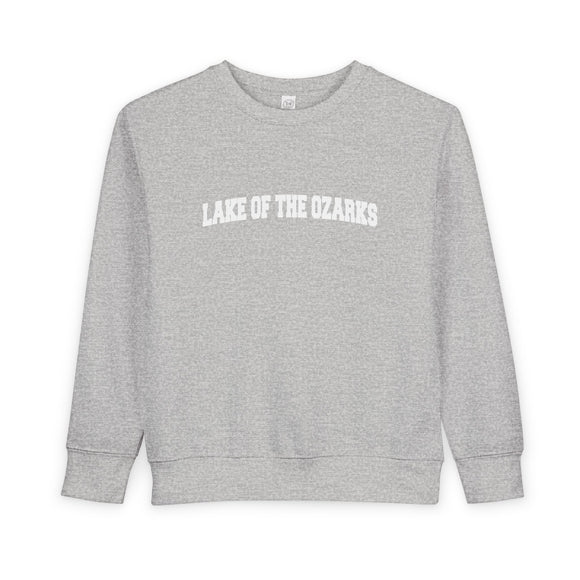 Lake of the Ozarks, Missouri Toddler Sweatshirt - Lake of the Ozarks Toddler Crewneck Sweatshirt