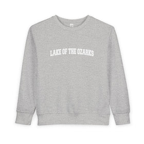 Lake of the Ozarks, Missouri Toddler Sweatshirt - Lake of the Ozarks Toddler Crewneck Sweatshirt