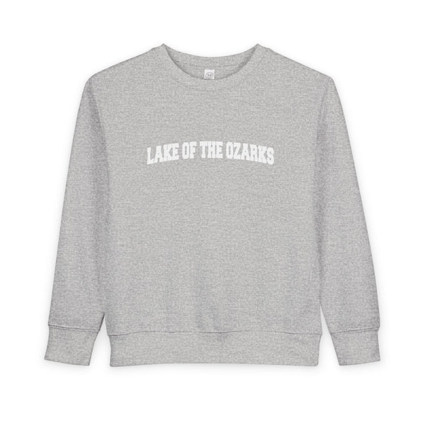 Lake of the Ozarks, Missouri Toddler Sweatshirt - Lake of the Ozarks Toddler Crewneck Sweatshirt