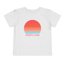 Portland, Oregon Toddler T-Shirt - Retro 80s Toddler Portland Shirt-3