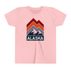 Alaska Youth Shirt - Retro Mountain Alaska Kid's T-Shirt