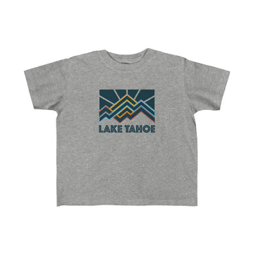 Lake Tahoe, California Toddler T-Shirt - Toddler Lake Tahoe Shirt - 0