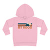 Mount Hood, Oregon Toddler Hoodie - Unisex Mount Hood Toddler Sweatshirt